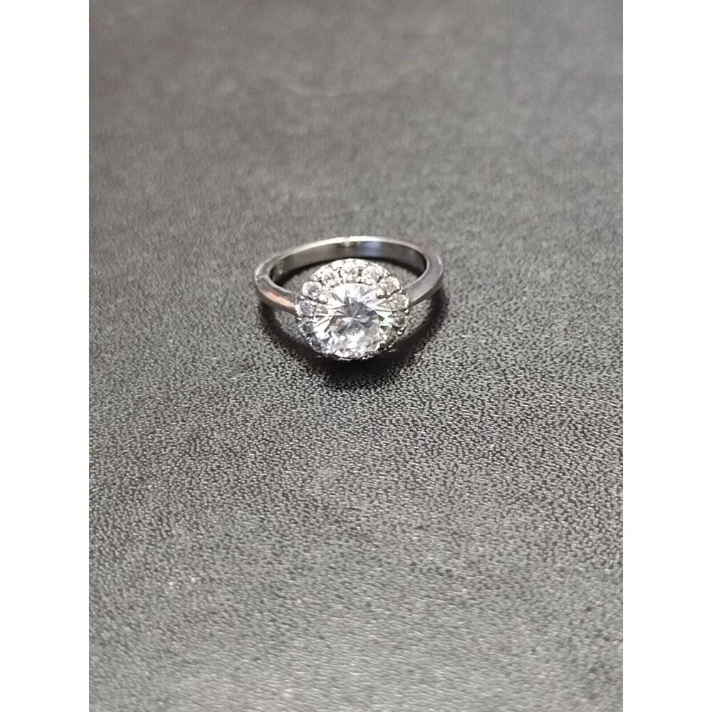 Fragrant Jewels silver tone ring size 6